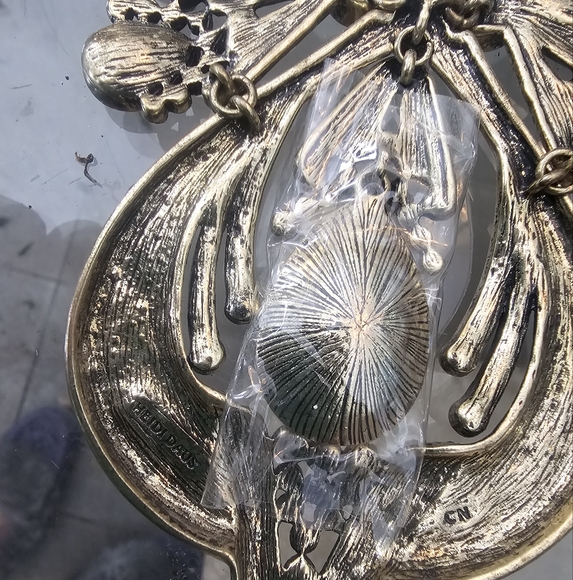 Heidi daus Draped in deco blue necklace - Picture 8 of 8